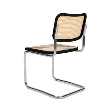 Knoll Sedia Cesca senza braccioli in Faggio e Paglia di Vienna longho design palermo