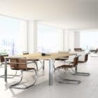 Knoll Sedia MR Cuoio Naturale Longho Design Palermo