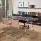 Knoll Sedia MR Senza Braccioli Midollino Longho Design Palermo