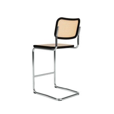 Knoll Sgabello Bancone Cesca sedile e schienale Nero longho design palermo 1