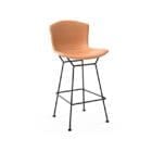 Knoll Sgabello Bar Bertoia Cuoio H104 Nero Naturale Longho Design Palermo