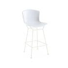 Knoll Sgabello Bar Bertoia Polipropilene H104 Bianco Longho Design Palermo