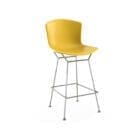 Knoll Sgabello Bar Bertoia Polipropilene H104 Cromato Giallo 1 Longho Design Palermo