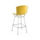 Knoll Sgabello Bar Bertoia Polipropilene H104 Cromato Giallo 2 Longho Design Palermo