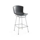 Knoll Sgabello Bar Bertoia Polipropilene H104 Cromato Grigio 1 Longho Design Palermo