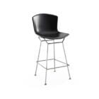 Knoll Sgabello Bar Bertoia Polipropilene H104 Cromato Nero 1 Longho Design Palermo