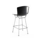 Knoll Sgabello Bar Bertoia Polipropilene H104 Cromato Nero 2 Longho Design Palermo