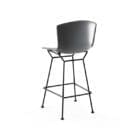 Knoll Sgabello Bar Bertoia Polipropilene H104 Nero Grigio 1 Longho Design Palermo