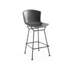 Knoll Sgabello Bar Bertoia Polipropilene H104 Nero Grigio 2 Longho Design Palermo