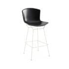 Knoll Sgabello Bar Bertoia Polipropilene H107 Bianca Nera Longho Design Palermo