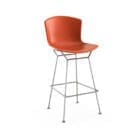 Knoll Sgabello Bar Bertoia Polipropilene H107 Cromato Arancione 1 Longho Design Palermo