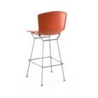 Knoll Sgabello Bar Bertoia Polipropilene H107 Cromato Arancione 2 Longho Design Palermo