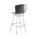 Knoll Sgabello Bar Bertoia Polipropilene H107 Cromato Grigio 2 Longho Design Palermo