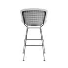 Knoll Sgabello Bar Cromo copertura completa longho design palermo