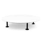 Knoll Tavolino da Caffè Grasshopper d100 base nera longho design palermo