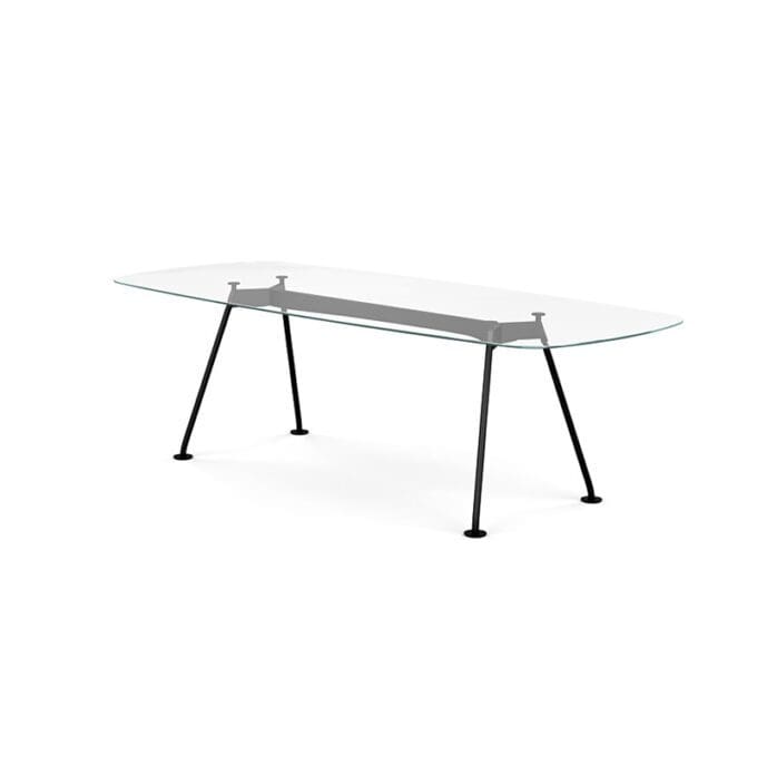 Knoll Tavolo Grasshopper 240x100 nero longho design palermo
