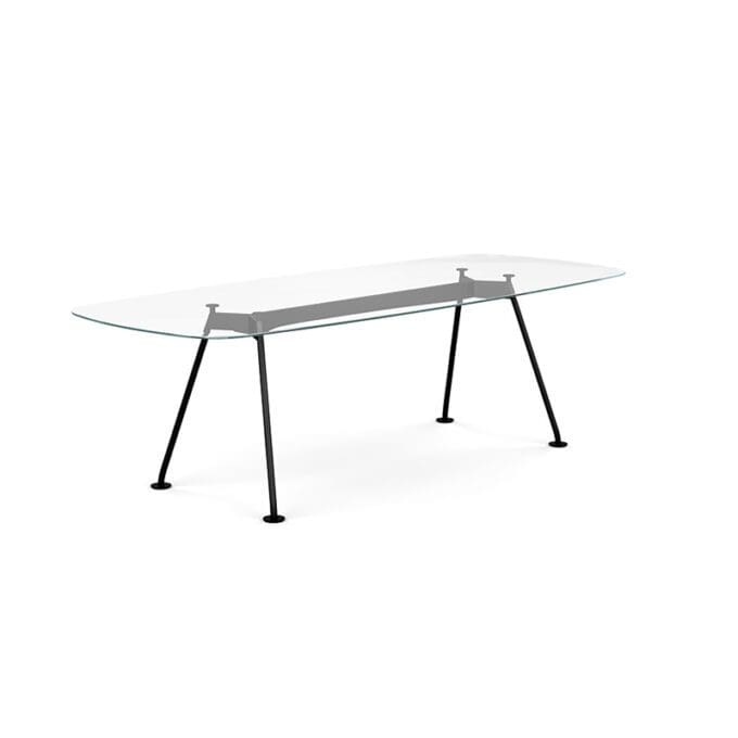 Knoll Tavolo Grasshopper 240x100 nero longho design palermo 1