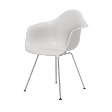 Vitra Sedia Eames Plastic Armchair DAX bianco longho design palermo