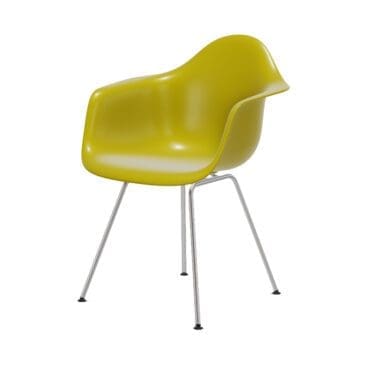 Vitra Sedia Eames Plastic Armchair DAX senape longho design palermo
