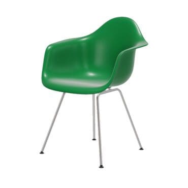 Vitra Sedia Eames Plastic Armchair DAX verde longho design palermo