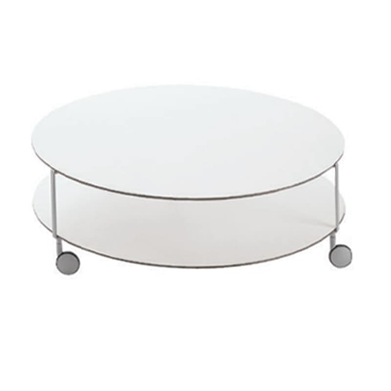 Progetti Tavolino con ruote per divano dal design moderno ed elegante  collezione Trottolo