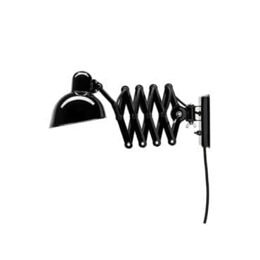 Fritz Hansen Lampada da Parete Kaiser Idell 6718 W Nero longho design palermo