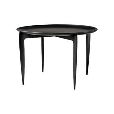Fritz Hansen - Tavolino Tray Table nero H39