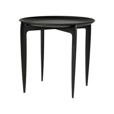 Fritz Hansen - Tavolino Tray Table nero H42