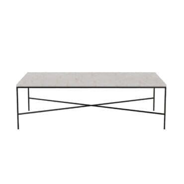 Fritz Hansen Tavolino rettangolare Planner Charcoal longho design palermo