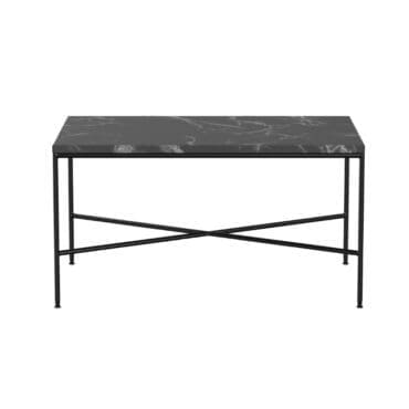 Fritz Hansen - Tavolino rettangolare L75 Planner Charcoal