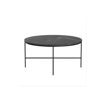Fritz Hansen - Tavolino rotondo Planner Charcoal
