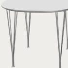 Fritz Hansen Tavolo Superellipse L135 Laminato Bianco base Cromo longho design palermo