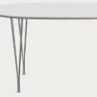 Fritz Hansen Tavolo Superellipse L135 Laminato Bianco base Cromo longho design palermo