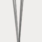 Fritz Hansen Tavolo Superellipse L135 Laminato Marrone Ottawa base Cromo longho design palermo