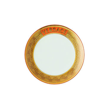 Rosenthal-Piatto-piano-Versace-Medusa-Amplified-21-Arancione-Longho-Design-Palermo