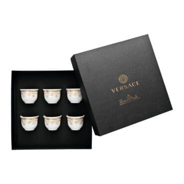 Rosenthal-Set-bicchiere-piccolo-senza-manico-Medusa-Gala-Gold-Longho-Design-Palermo