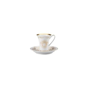 Rosenthal-Tazza-caffe-bordo-oro-Medusa-Gala-Gold-Longho-Design-Palermo