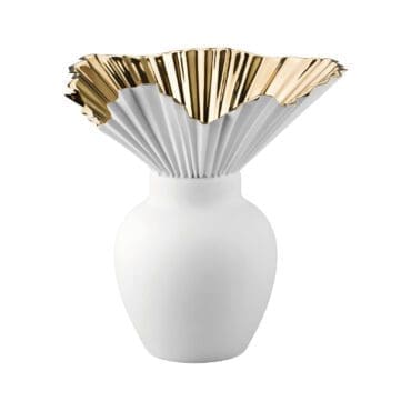 Rosenthal-Vaso-Falda-oro-titanizzato-Longho-Design-Palermo