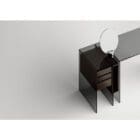 Tonelli Consolle Marcell Mod B 150 x 45 Vetro Fume 1 Longho Design Palermo