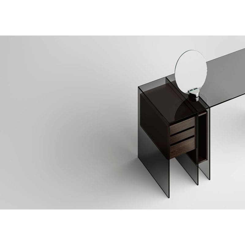 Tonelli Consolle Marcell Mod B 150 x 45 Vetro Fume 1 Longho Design Palermo
