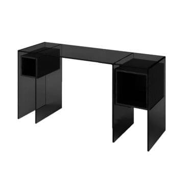 Tonelli Consolle Marcell Mod D 150 x 45 Vetro Fume Longho Design Palermo