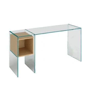 Tonelli Consolle Marcell Mod E 130 x 45 Vetro Extrachiaro Longho Design Palermo