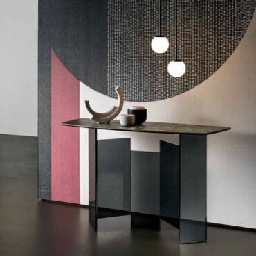 Tonelli Consolle Metropolis Basamento Fumè Longho Design Palermo