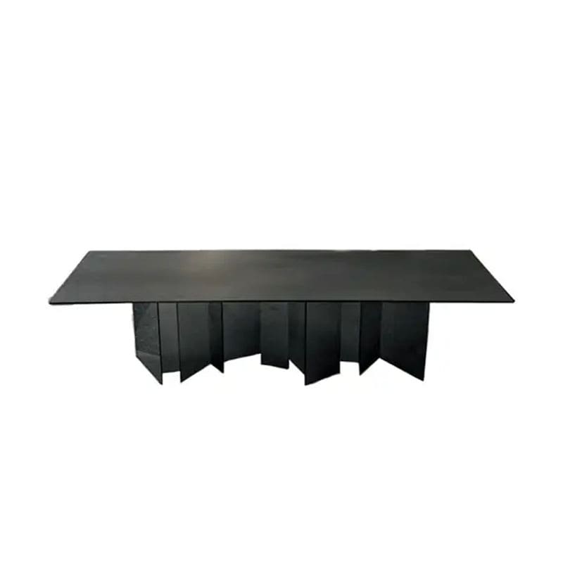 Tonelli Tavolo Metropolis Ceramic 200x100 basamento in vetro