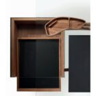 Zanotta Scrivania 2690 Cavour CM Noce Canaletto 1 Longho Design Palermo