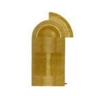 Cc tapis Tappeto Bliss Big Ultimate Gold longho design palermo