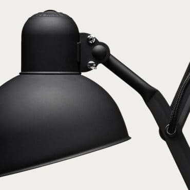 Fritz Hansen Lampada da Parete Kaiser Idell 6718 W Nero Opaco longho design palermo 1