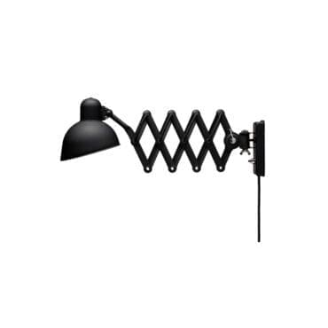 Fritz Hansen Lampada da Parete Kaiser Idell 6718 W Nero Opaco longho design palermo