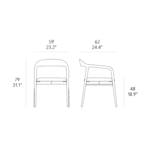 Horm Sedia Velasca Longho Design Palermo