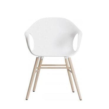 Kristalia Sedia Elephant con Gambe di Legno Longho Design Palermo